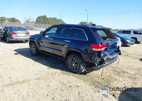 2017 Jeep Grand Cherokee Limited 4X4 z USA, uszkodzony, nr VIN 1C4RJFBG4HC836504